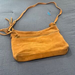 Tan Leather Shoulder Bag